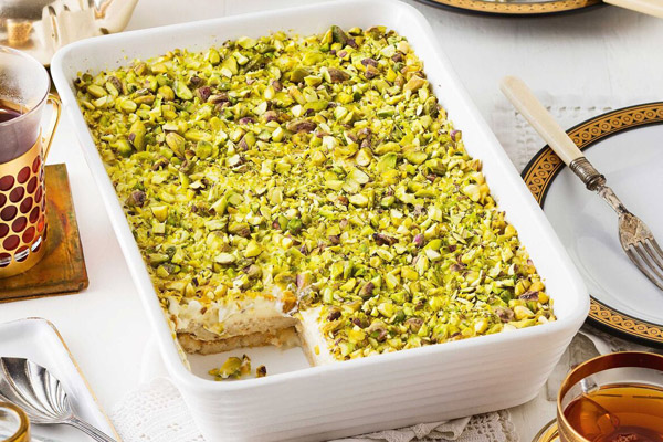 طرز تهیه دسر عربی مجلسی برای میهمانی