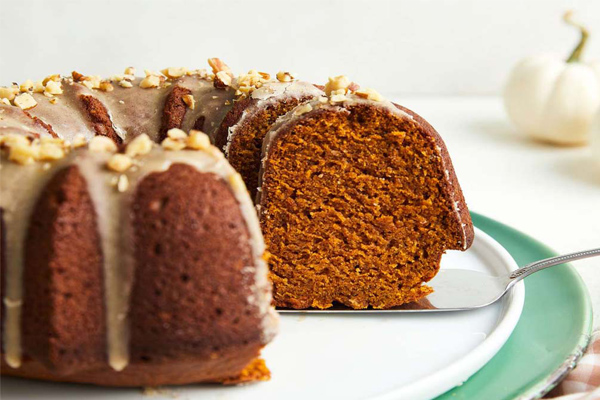 کیک کدو حلوایی با شیره انگور؛ ویژه پاییز