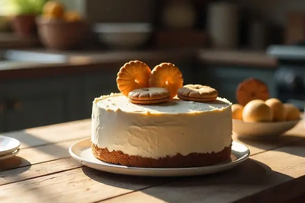 کیک لوتوس خانگی با طعم خاص