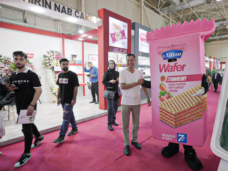 حضور سیرنگ در نمایشگاه بین‌المللی شیرینی و شکلات تهران